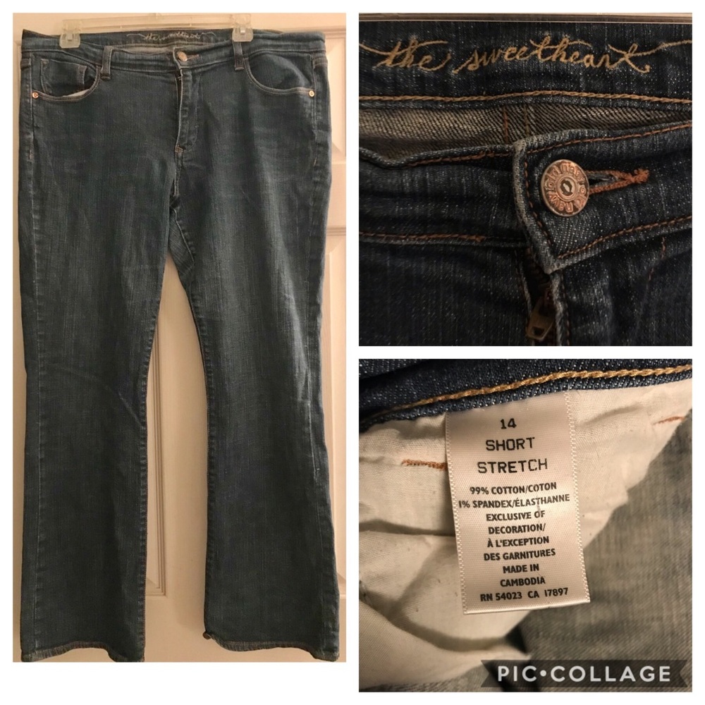 Old Navy Sweetheart Jeans Sz 14P